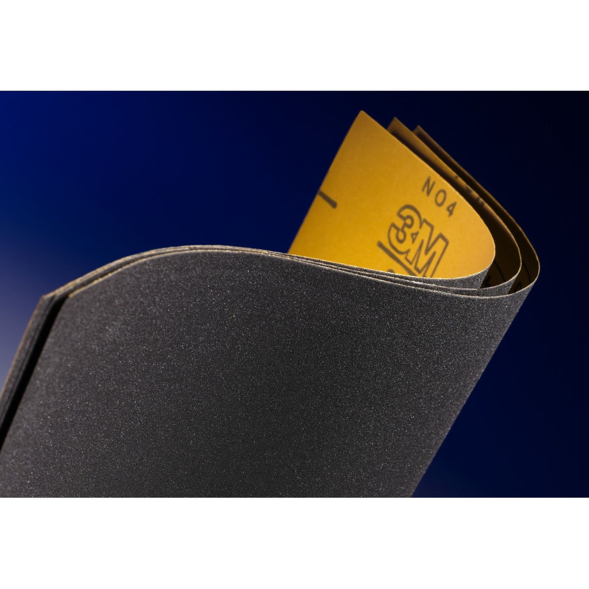 3M 401Q 02032 Wetordry Abrasive Sheet, SiC 1500 Grit, Black, Wet/Dry, 9 in x 11 in (7100045849) (250 Pack) - 7