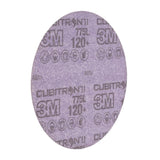 3M 775L Cubitron II Hookit Film Disc, 120+ 3MIL, 5 in x NH, Die 500X (7100046326) (250 Pack) - 3
