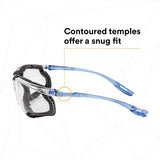 3M VC225AF Virtua CCS Safety Glasses with Readers 2.5 Diopter, ANSI Z87, Anti-Fog, Clear Lens, Blue Temples, Removable Foam Gasket (7100046673) (20 Pack) - 8