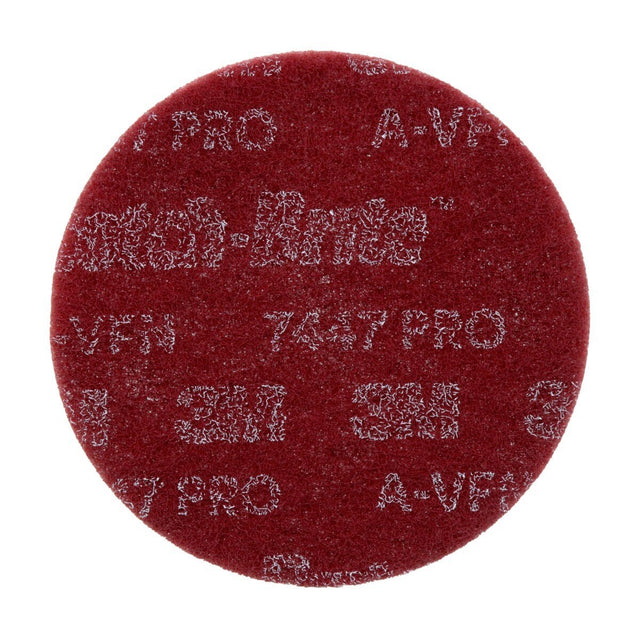 3M 7447 Scotch-Brite PRO Disc, PO-DC, A/O Very Fine, 6 in x NH (7100048870) (100 Pack)