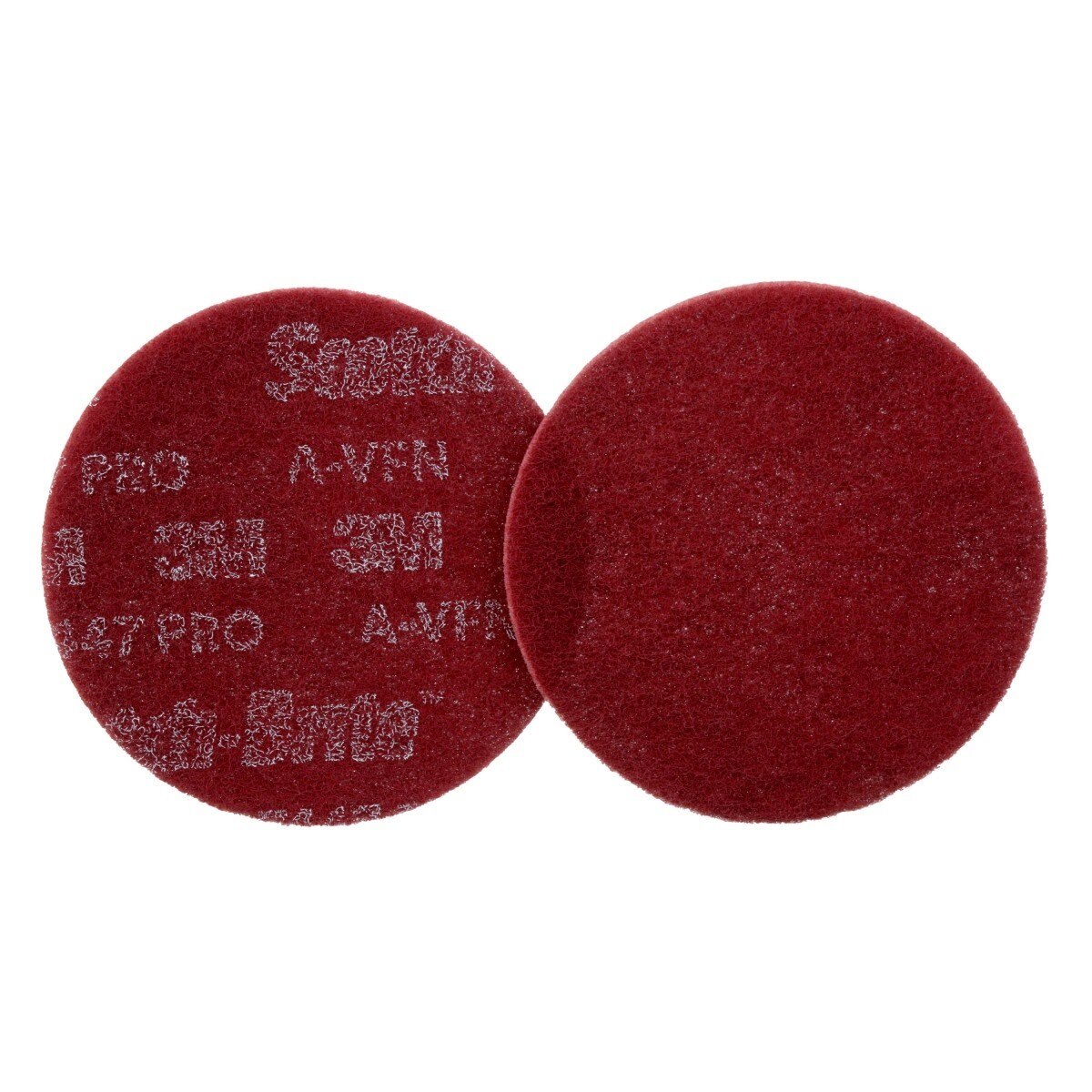 3M 7447 Scotch-Brite PRO Disc, PO-DC, A/O Very Fine, 6 in x NH (7100048870) (100 Pack) - 2