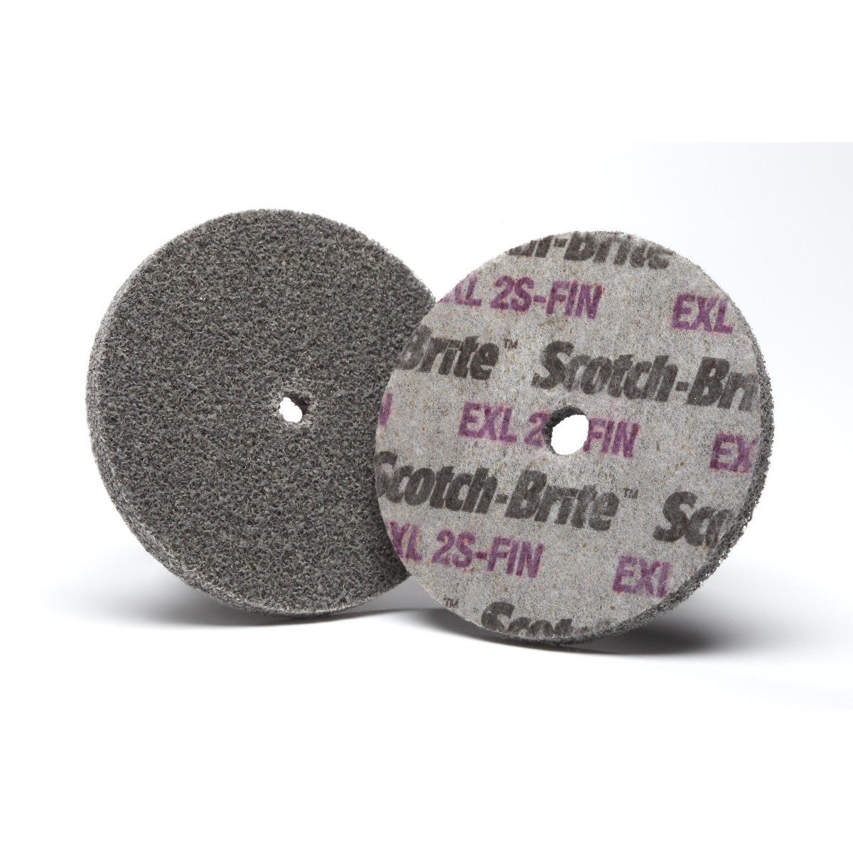 3M XL-UW Scotch-Brite EXL Unitized Wheel, 2S Fine, Silicon Carbide, Gray, 2 in x 3/4 in x 1/4 in (7100048882) (15 Pack)