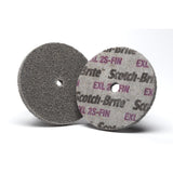 3M XL-UW Scotch-Brite EXL Unitized Wheel, 2S Fine, Silicon Carbide, Gray, 2 in x 3/4 in x 1/4 in (7100048882) (15 Pack)