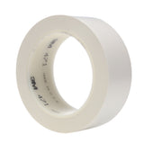 3M 471 Vinyl Floor Marking Tape, White, 1 1/2 in x 36 yd, 5.2 mil (7100049357) (24 Pack) - 2