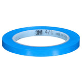 3M 471 Vinyl Tape, Blue, 3/8 in x 36 yd, 5.2 mil (85611) (7100049359) (96 Pack) - 4