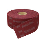 3M PO-RL Scotch-Brite 7447 PRO Very Fine Abrasive Hand Pad Roll, 6 in x 30 ft (7100049590)