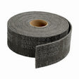 3M PO-RL Scotch-Brite Ultra Fine Silicon Carbide Non-Woven Abrasive Roll, Gray, 5 in x 30 ft (7100049591) (8 Pack)