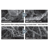 3M PO-RL Scotch-Brite Ultra Fine Silicon Carbide Non-Woven Abrasive Roll, Gray, 5 in x 30 ft (7100049591) (8 Pack) - 2