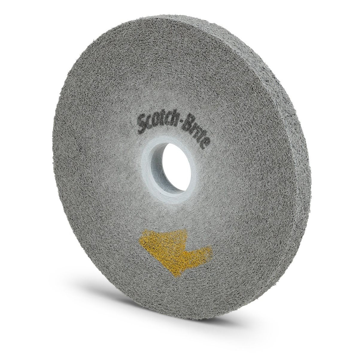 3M EP-WL Scotch-Brite EXL Pro Deburring Convolute Wheel, 9S Fine, Silicon Carbide, Gray, 6 in x 1/2 in x 1 in (7100050505) (4 Pack)