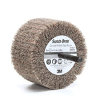 3M PF-ZS 05974 Scotch-Brite Cut and Polish Flap Brush, Aluminum Oxide Medium, Tan, 3 in x 1-3/4 in x 1/4 in (7100050520) (10 Pack) - 3