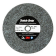 3M DP-UW Scotch-Brite Deburr and Finish PRO Unitized Wheel, 6C Medium+, Gray, 3 in x 1/8 in x 1/4 in Center Hole (7100053418) (40 Pack)