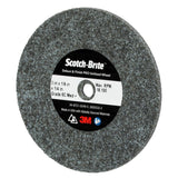 3M DP-UW Scotch-Brite Deburr and Finish PRO Unitized Wheel, 6C Medium+, Gray, 3 in x 1/8 in x 1/4 in Center Hole (7100053418) (40 Pack) - 2