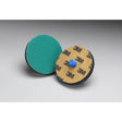 3M 82566 Hookit Roloc Disc Pad Type J, TR, Hook and Loop, Neoprene Foam, Black, 2 in (7100054377) (5 Pack)