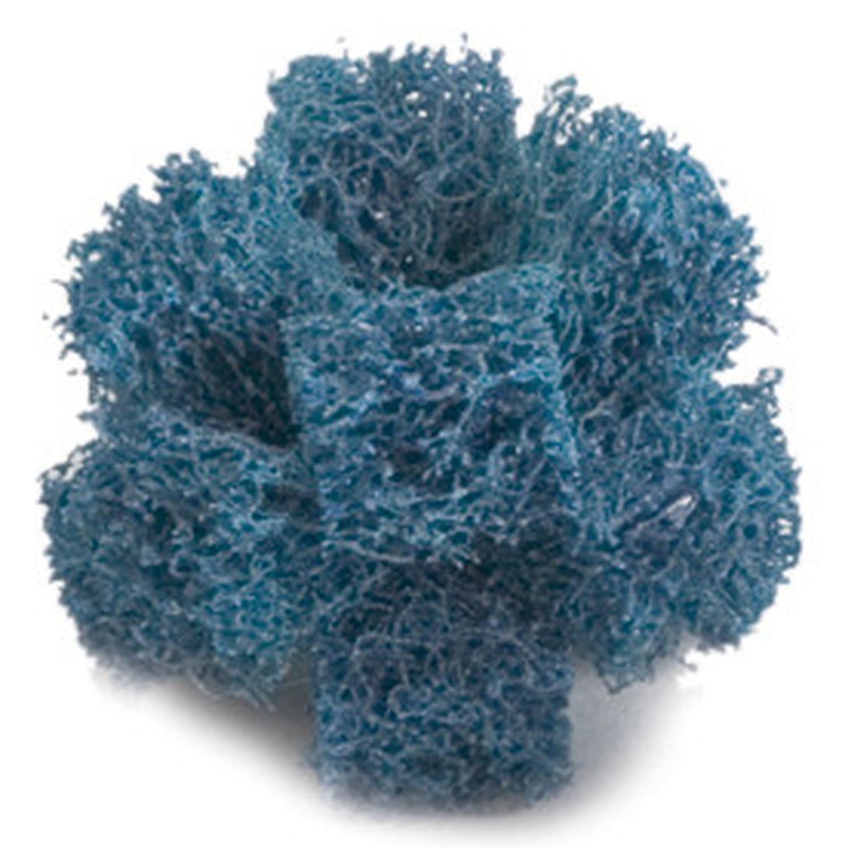3M 265022 Buff and Blend Cross Buff HS, Aluminum Oxide Medium, Blue, 1 in x 3/8 in x 2 Ply x 8-32 (7100054587) (10 Pack)