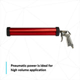 3M 34A Pneumatic Applicator for 310 mL Cartridges or 400 mL Sausage Packs (7100055630) - 7