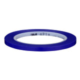 3M 471+ Indigo Vinyl Tape, Fine Line Paint Masking, 1/4 in x 36 yd (7100055835) (12 Pack) - 4