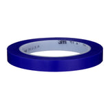 3M 471+ Vinyl Tape 1/2 in x 36 yd Indigo Fine Line Paint Masking Striping Color Separation (7100056217) (12 Pack) - 4