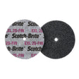3M XL-UW Scotch-Brite EXL Unitized Wheel, 2S Fine, 3 in x 1/2 in x 3/8 in (7100057099) (20 Pack)