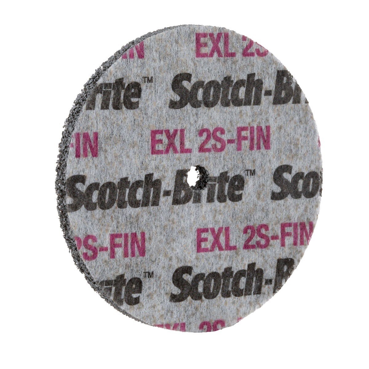 3M XL-UW Scotch-Brite EXL Unitized Wheel, 2S Fine, 3 in x 1/2 in x 3/8 in (7100057099) (20 Pack) - 4