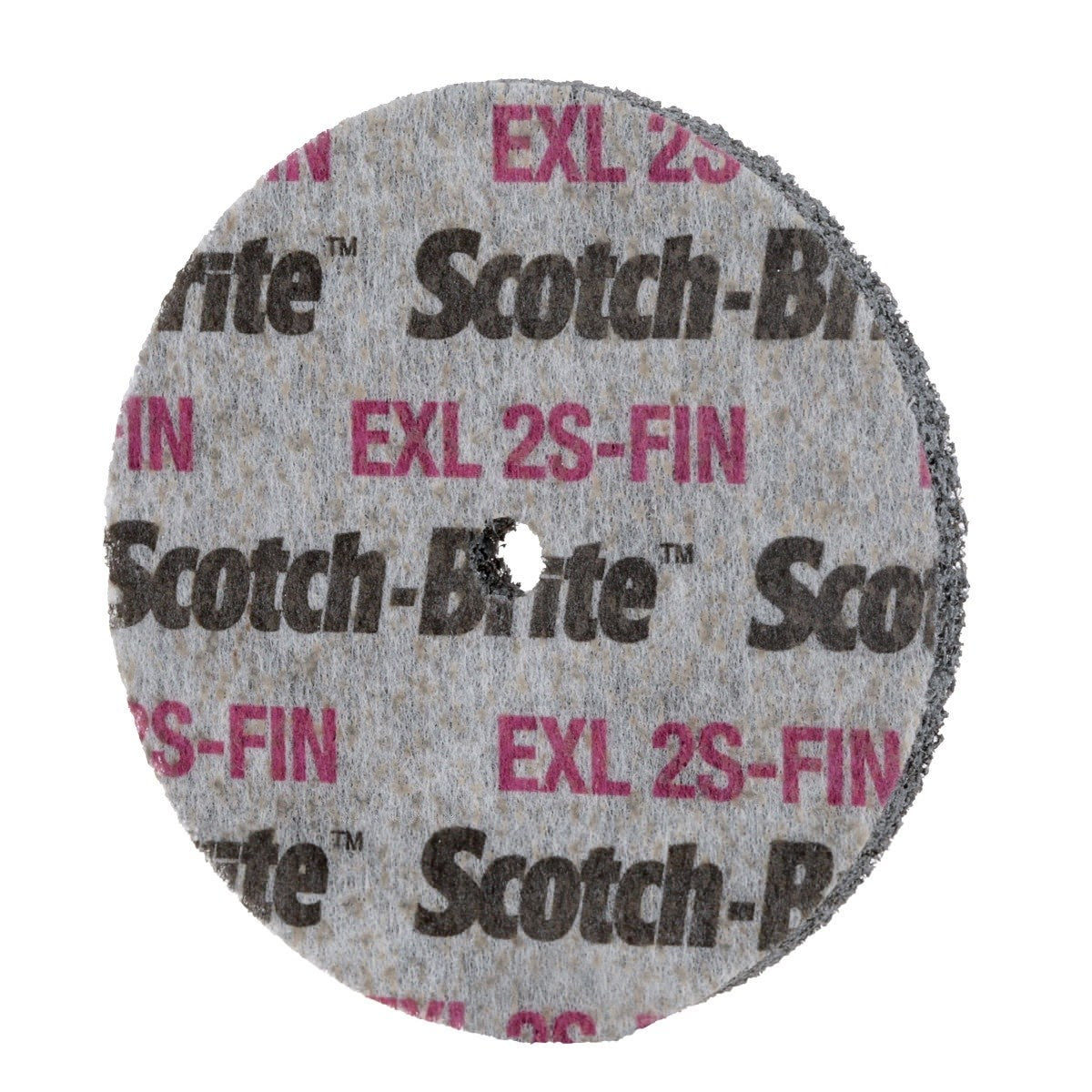 3M XL-UW Scotch-Brite EXL Unitized Wheel, 2S Fine, 3 in x 1/2 in x 3/8 in (7100057099) (20 Pack) - 5