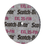 3M XL-UW Scotch-Brite EXL Unitized Wheel, 2S Fine, 3 in x 1/2 in x 3/8 in (7100057099) (20 Pack) - 5