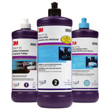3M 06068 Perfect-It EX Ultrafine Machine Polish + 32 fl oz 1 qt Blue Bottle Automotive Paint Polish (7100061948) (6 Pack) - 7
