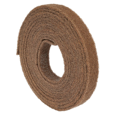 3M CP-RL Scotch-Brite Cut and Polish Roll, A/O Medium, Tan, 1 in x 30 ft (7100062986) (12 Pack)