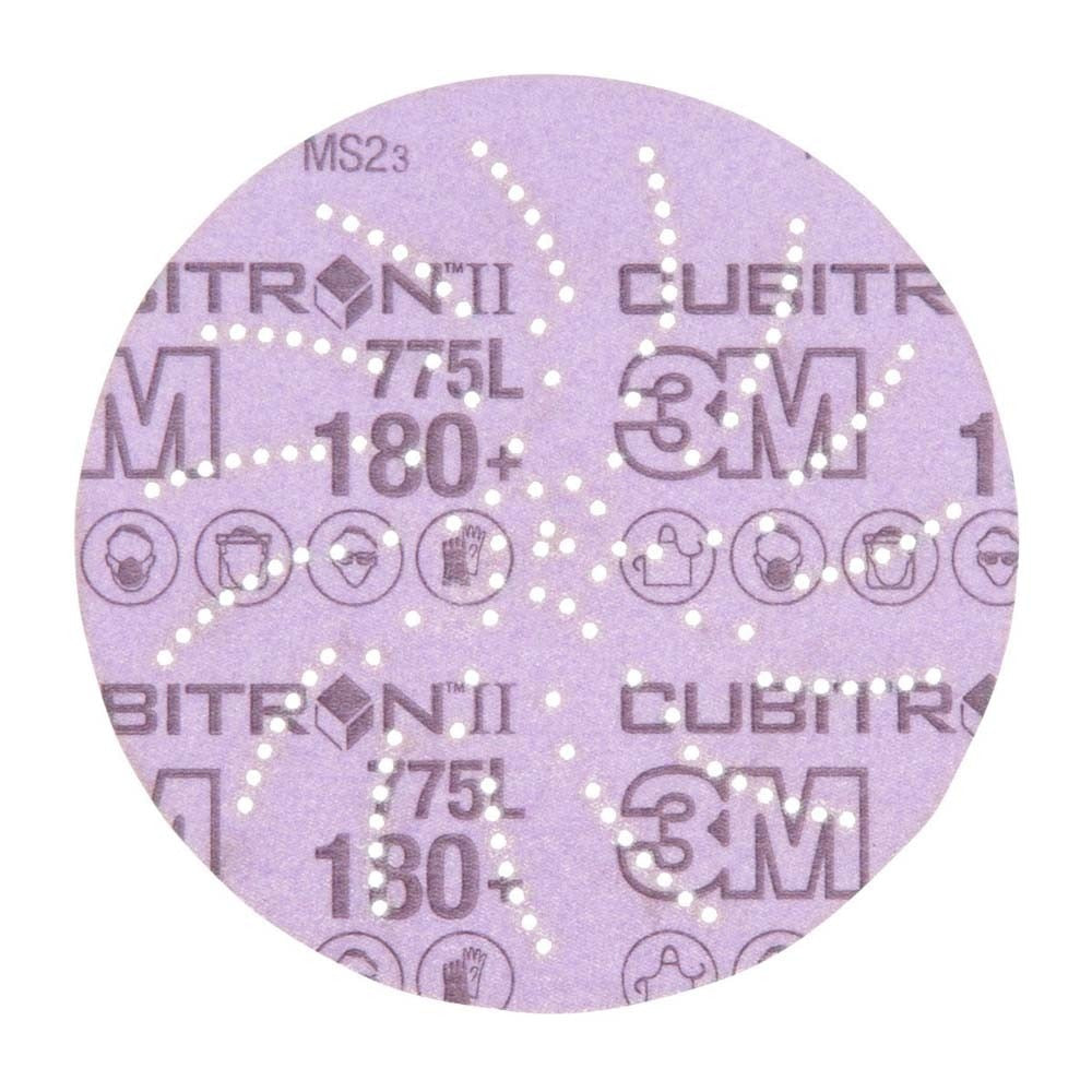 3M 7100064177 Xtract Cubitron II Film Disc 775L 180+ 5 in Die 500LG (50 Pack)