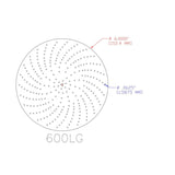 3M 775L Xtract Cubitron II Hookit Clean Sanding Film Disc , 180+ Grit, 6 Inch, Hook and Loop Discs for Paint Prep, Removal, Sanding, Refining, Blending, Featheredge (7100064178) (50 Pack) - 2