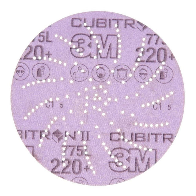 3M 7100064270 Xtract Cubitron II Film Disc 775L 220+ 5 in Die 500LG (50 Pack)