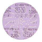 3M 775L Xtract Cubitron II Film Disc 220+ 5 in Die 500LG (7100064270) (250 Pack)