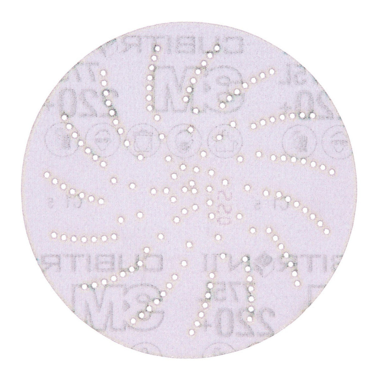 3M 775L Xtract Cubitron II Film Disc 220+ 5 in Die 500LG (7100064270) (50 Pack) - 3