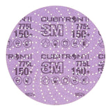 3M 775L Xtract Cubitron II Hookit Clean Sanding Film Disc , 150+ Grit, 6 in. Hook-and-Loop for Paint Prep, Removal, Sanding, Refining, Blending, Featheredge (7100065918) (50 Pack)