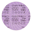 3M 775L Xtract Cubitron II Hookit Clean Sanding Film Disc , 150+ Grit, 6 in. Hook-and-Loop for Paint Prep, Removal, Sanding, Refining, Blending, Featheredge (7100065918) (50 Pack)