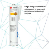 3M 08362 Urethane Seam Sealer, Gray, High Solids, Permanently Flexible, 310 mL/10.5 fl oz Cartridge (7100066294) (12 Pack) - 5