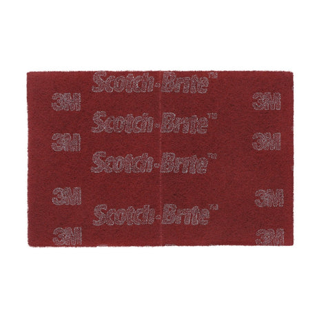 3M 7447 Scotch-Brite General Purpose Hand Pad, Very Fine, Aluminum Oxide, Maroon, 6 in x 9 in, Surface Preparation, Scuffing, Blending, Cleaning (7100066382) (4000 Pack)