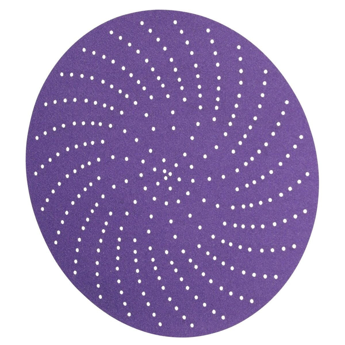 3M 732U Cubitron II Hookit Paper Disc, 220+ Grit, C-Weight, Purple, 6 in x NH, Die 600LG (7100066702) (250 Pack) - 3