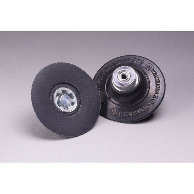 3M 14202 Roloc Disc Pad TP, Hard 3 in 1/4-20 Internal (7100070423) (5 Pack)