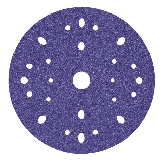 3M 737U 31370 Cubitron II Hookit Clean Sanding Abrasive Disc, 6 in, 40 Plus Grit, Purple (7100073549) (100 Pack)