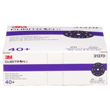 3M 737U 31370 Cubitron II Hookit Clean Sanding Abrasive Disc, 6 in, 40 Plus Grit, Purple (7100073549) (100 Pack) - 10