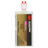 3M Scotch-Weld Epoxy Adhesive DP100 Clear Two-Part Fast Cure Rigid Epoxy 200 mL 6.76 fl oz Duo-Pak (DP100) (7100075490) (12 Pack)