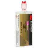 3M Scotch-Weld Epoxy Adhesive DP100 Clear Two-Part Fast Cure Rigid Epoxy 200 mL 6.76 fl oz Duo-Pak (DP100) (7100075490) (12 Pack) - 3