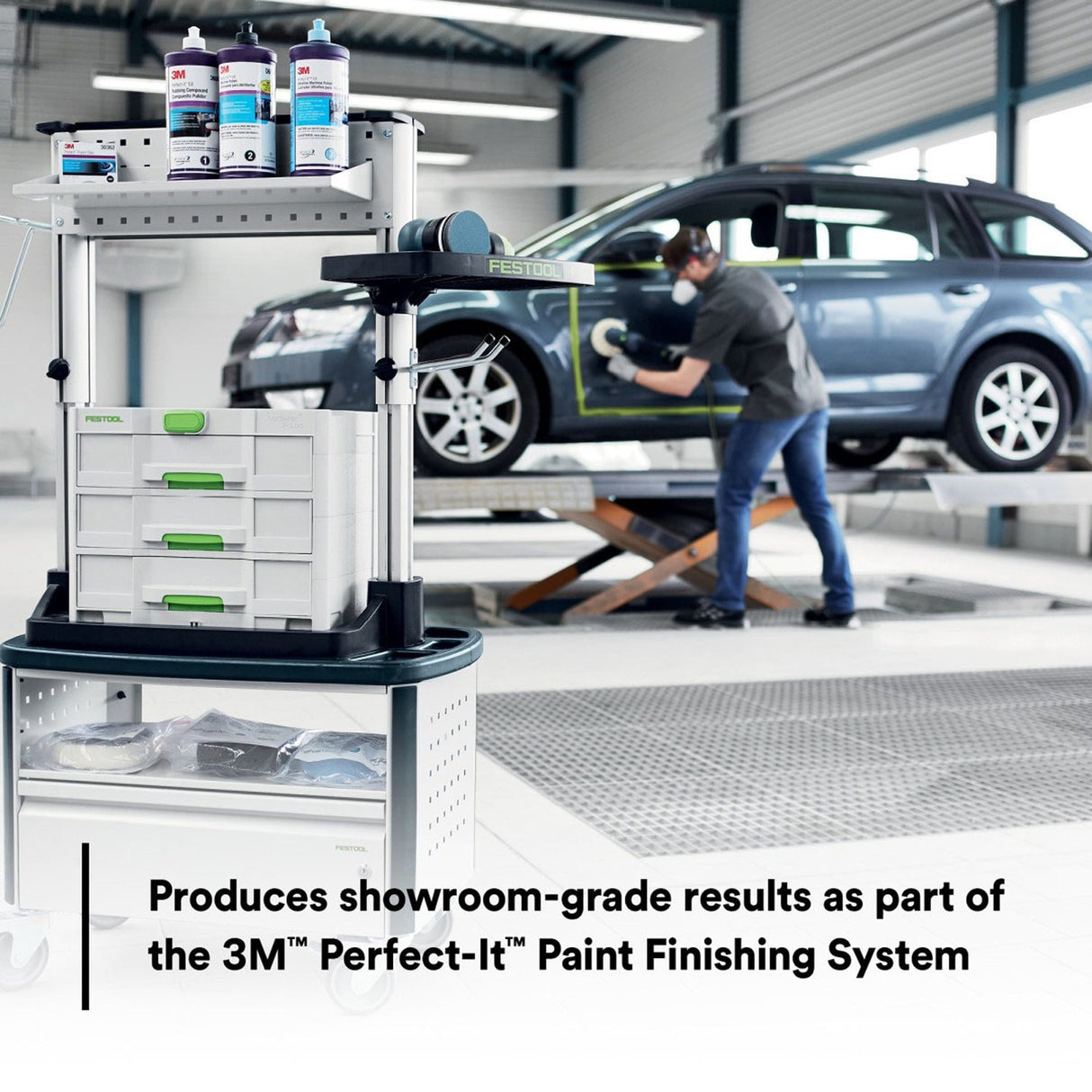 3M Perfect-It EX Machine Polish, Black, Liquid, 1 gal (06095) (7100075861) (4 Pack) - 9