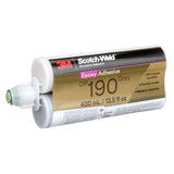 3M Scotch-Weld Epoxy Adhesive DP190, Gray, 400 mL Duo-Pak (DP190) (7100076722) (6 Pack) - 4