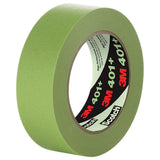 3M 401+ High Performance Green Masking Tape, 144 mm x 55 m, 6.7 mil (7100077767) (8 Pack)