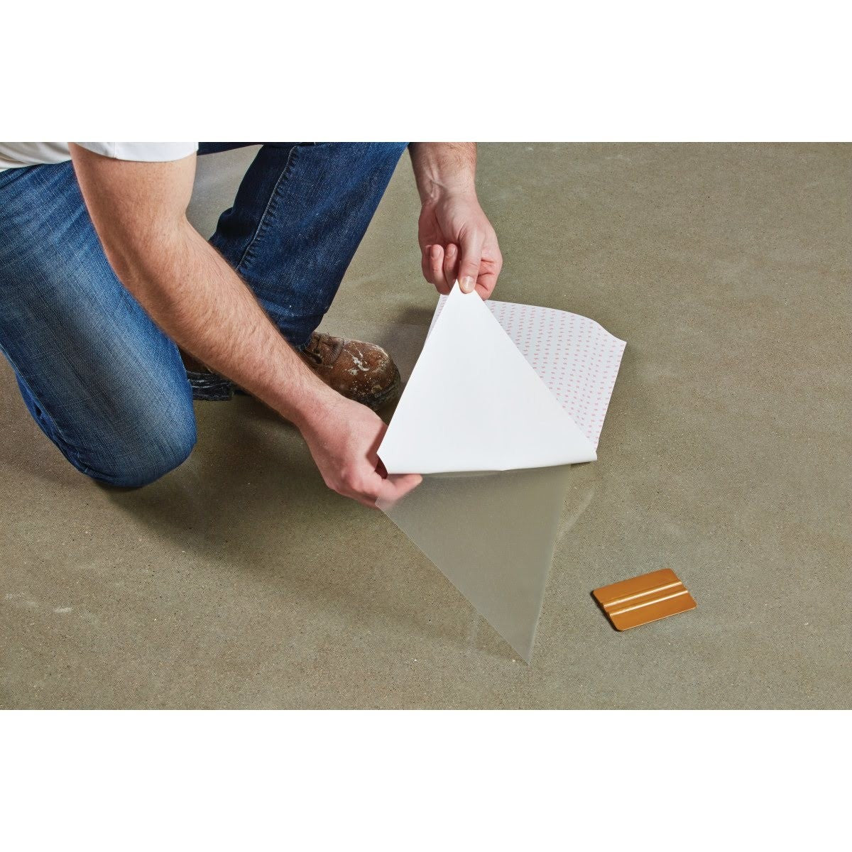 3M Scotchgard Surface Protection Film 2200, 1 ft x 1 ft, 8 mil (7100077932) (10 Pack) - 4