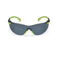 3M S1202SGAF Solus 1000 Series Safety Glasses, Scotchgard Anti-Fog, Gray Lens, Green/Black Frame, ANSI Z87.1, UV Protection (7100079180) (20 Pack)