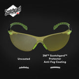 3M S1203SGAF Solus Safety Glasses, 1000 Series, Anti-Fog/Anti-Scratch, Amber Lens, Green/Black Frame, ANSI Z87.1 (7100079181) (20 Pack) - 4