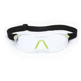 3M S1201SGAF-KT Solus Safety Glasses 1000 Series Scotchgard Anti-Fog, Clear Lens, Green/Black Frame, Removable Foam Gasket and Strap, ANSI Z87 (7100079182) (20 Pack) - 3