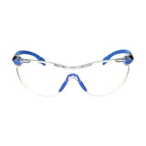 3M S1101SGAF Solus Safety Glasses, 1000 Series, Clear Lens, Blue/Black Frame, ANSI Z87 Impact Rated, Anti-Fog (7100079183) - 3